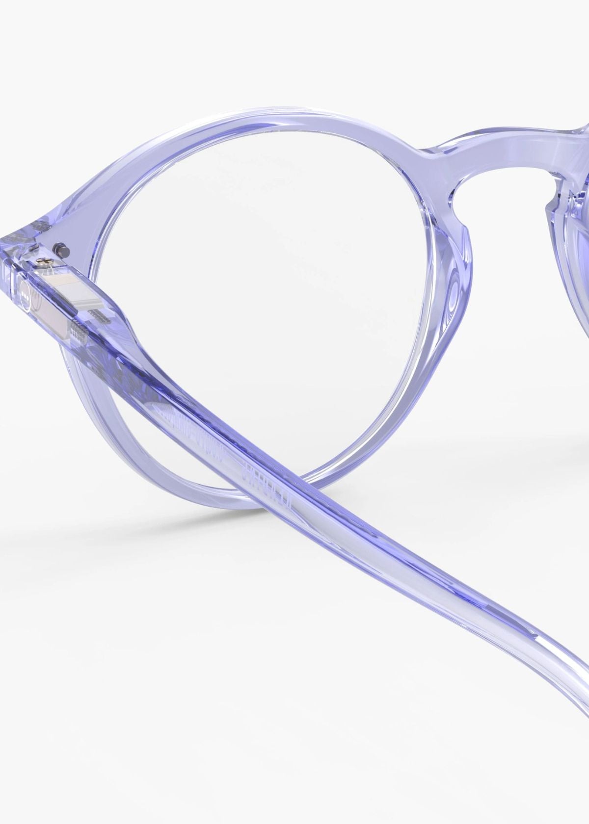 IZIPIZI Iconic Round Reading Glasses #D in Athletic Purple