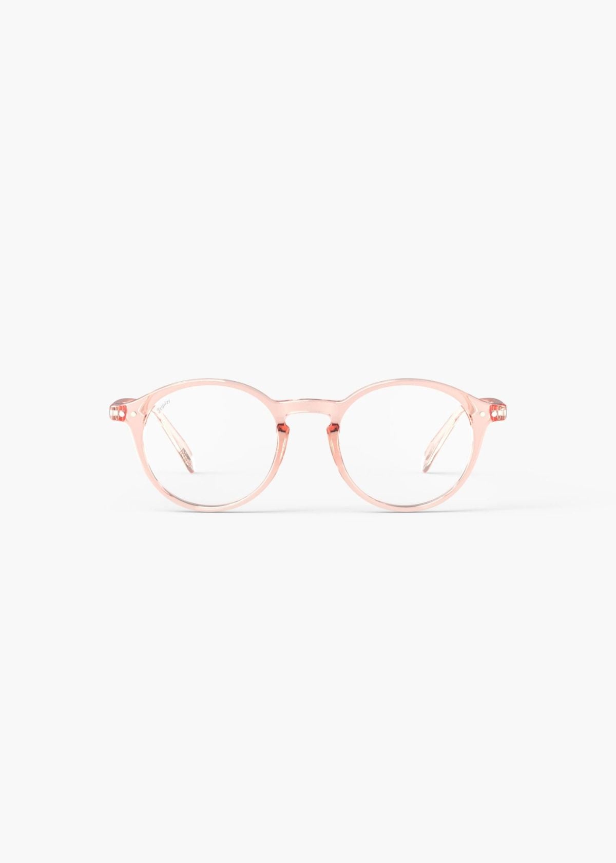 IZIPIZI Iconic Round Reading Glasses #D - Sporty Blush