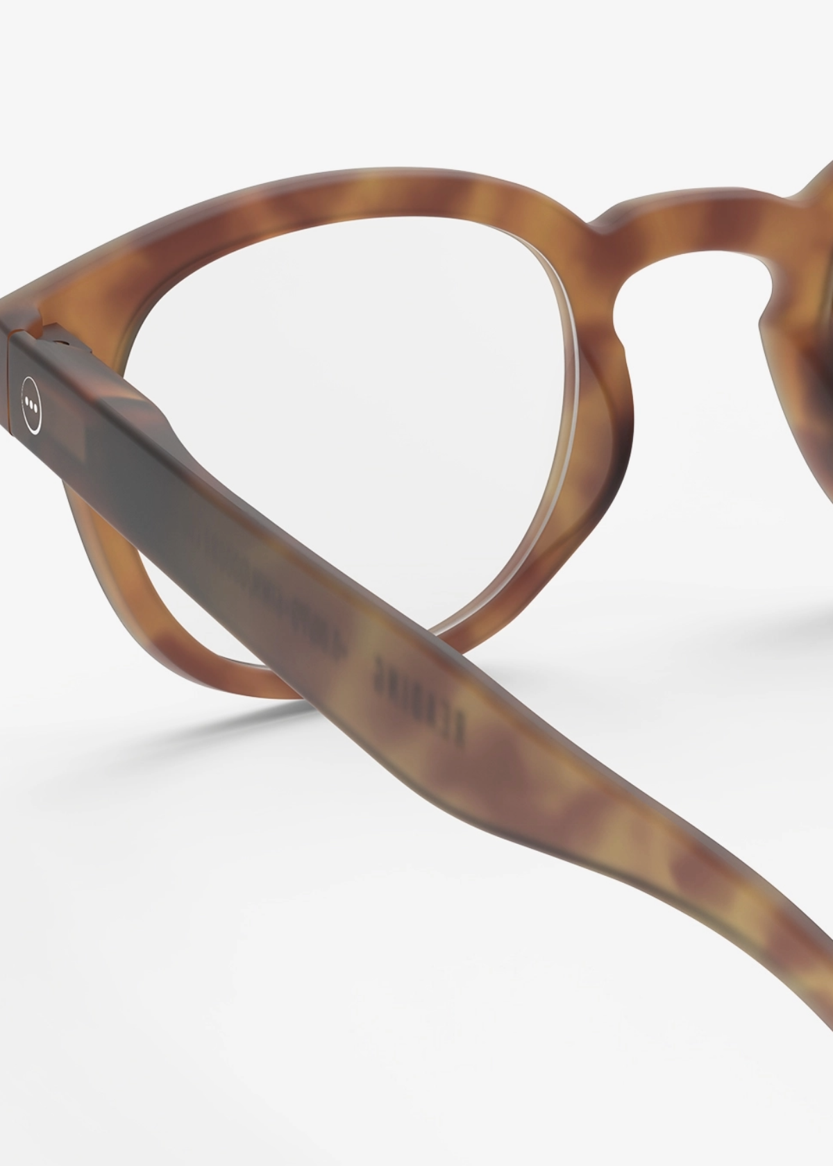 IZIPIZI Retro Square Reading Glasses #C - Havane