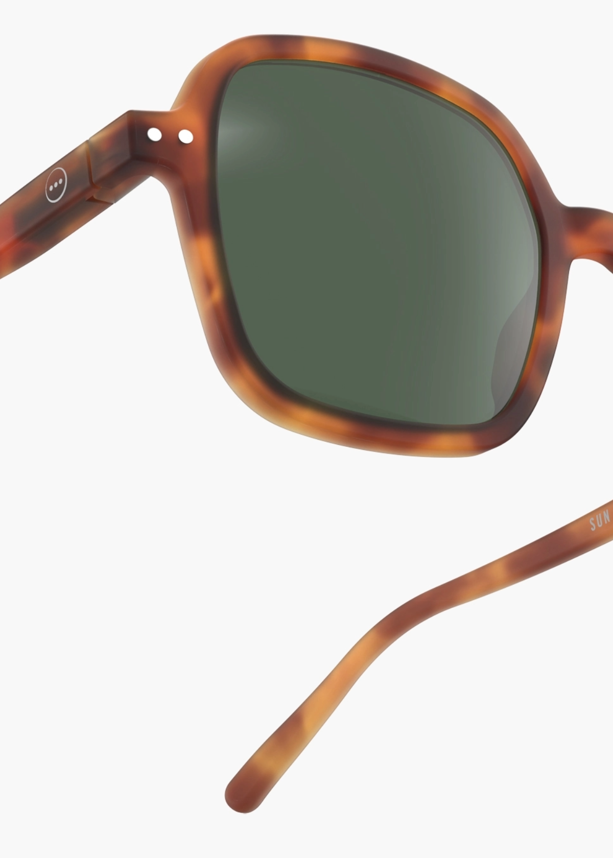 IZIPIZI #OFFICE Oversized Sunglasses - Havane