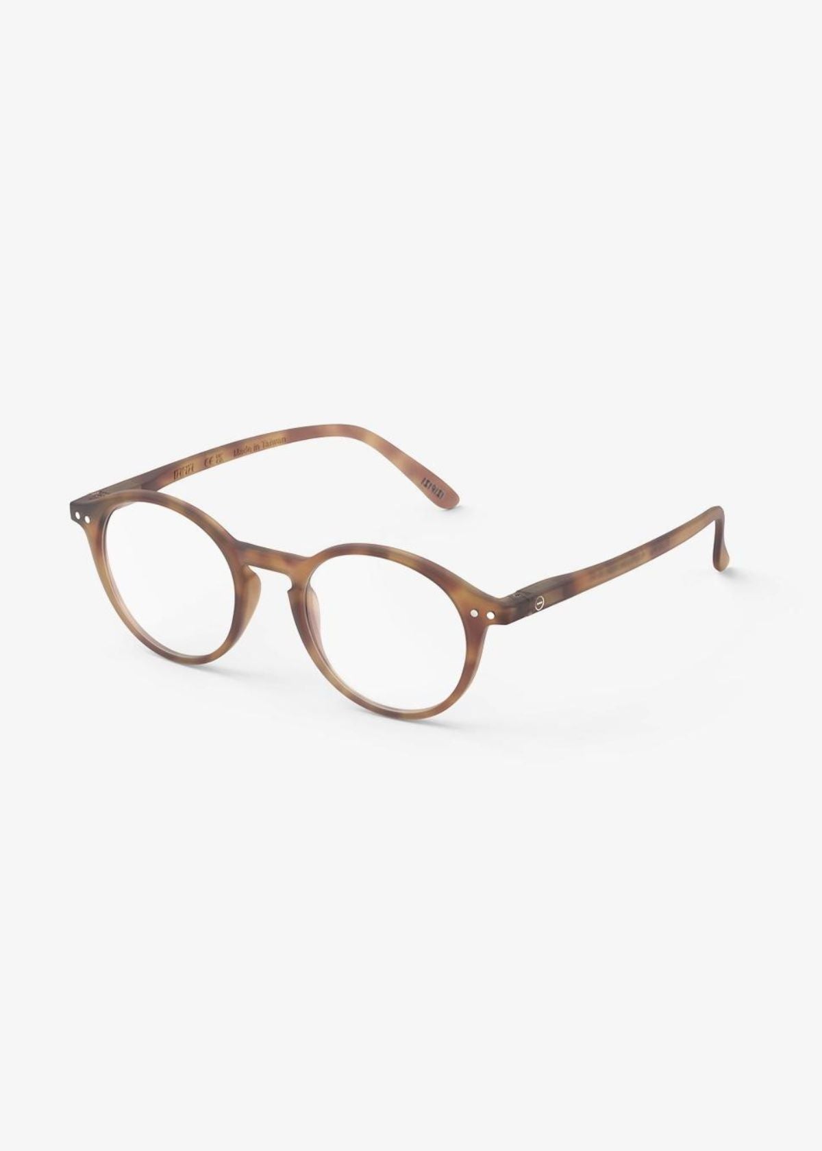 IZIPIZI Iconic Round Reading Glasses #D in Havane