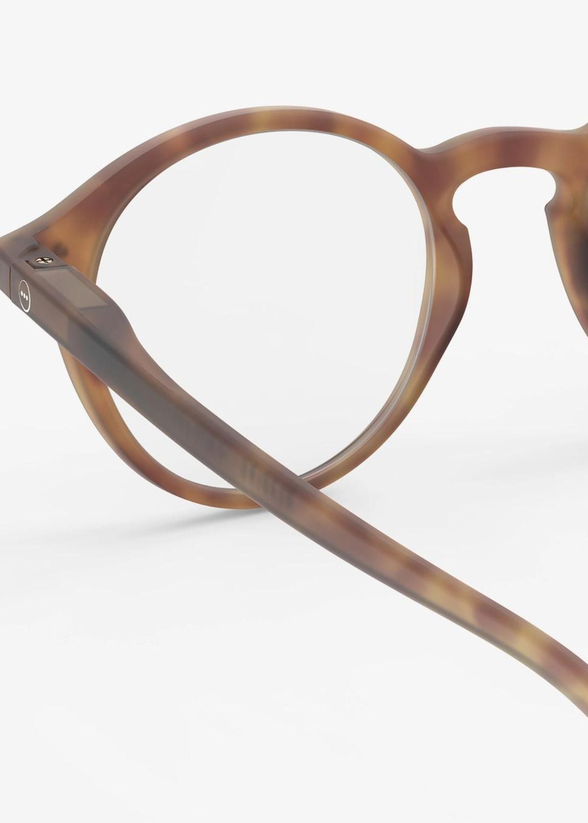 IZIPIZI Iconic Round Reading Glasses #D in Havane