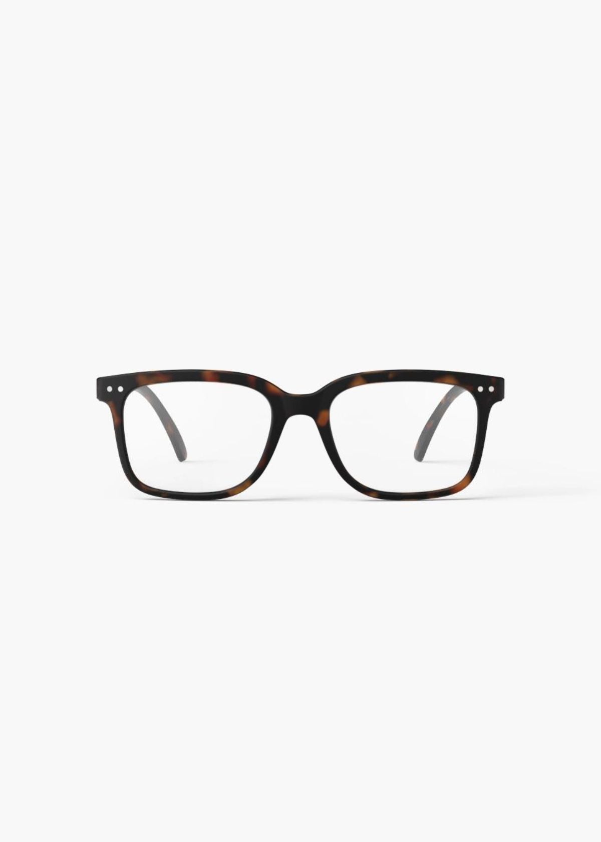 IZIPIZI Rectangular Reading Glasses #L in Tortoise