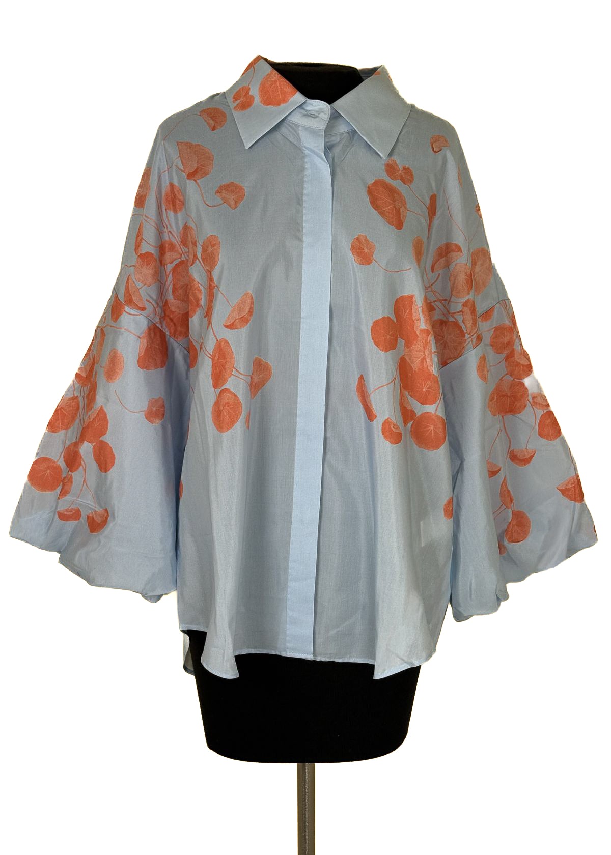 LE SARTE PETTIGOLE Kimono Sleeve Top - Light Blue