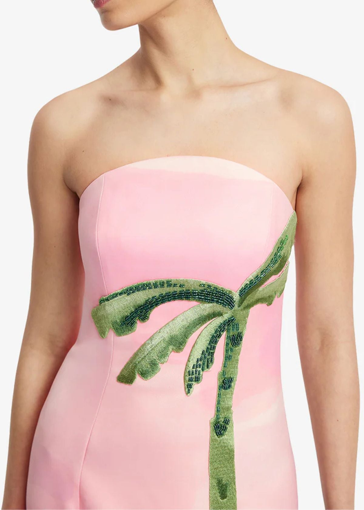 LEO LIN Ava Bustier Maxi Dress - Riviera Print