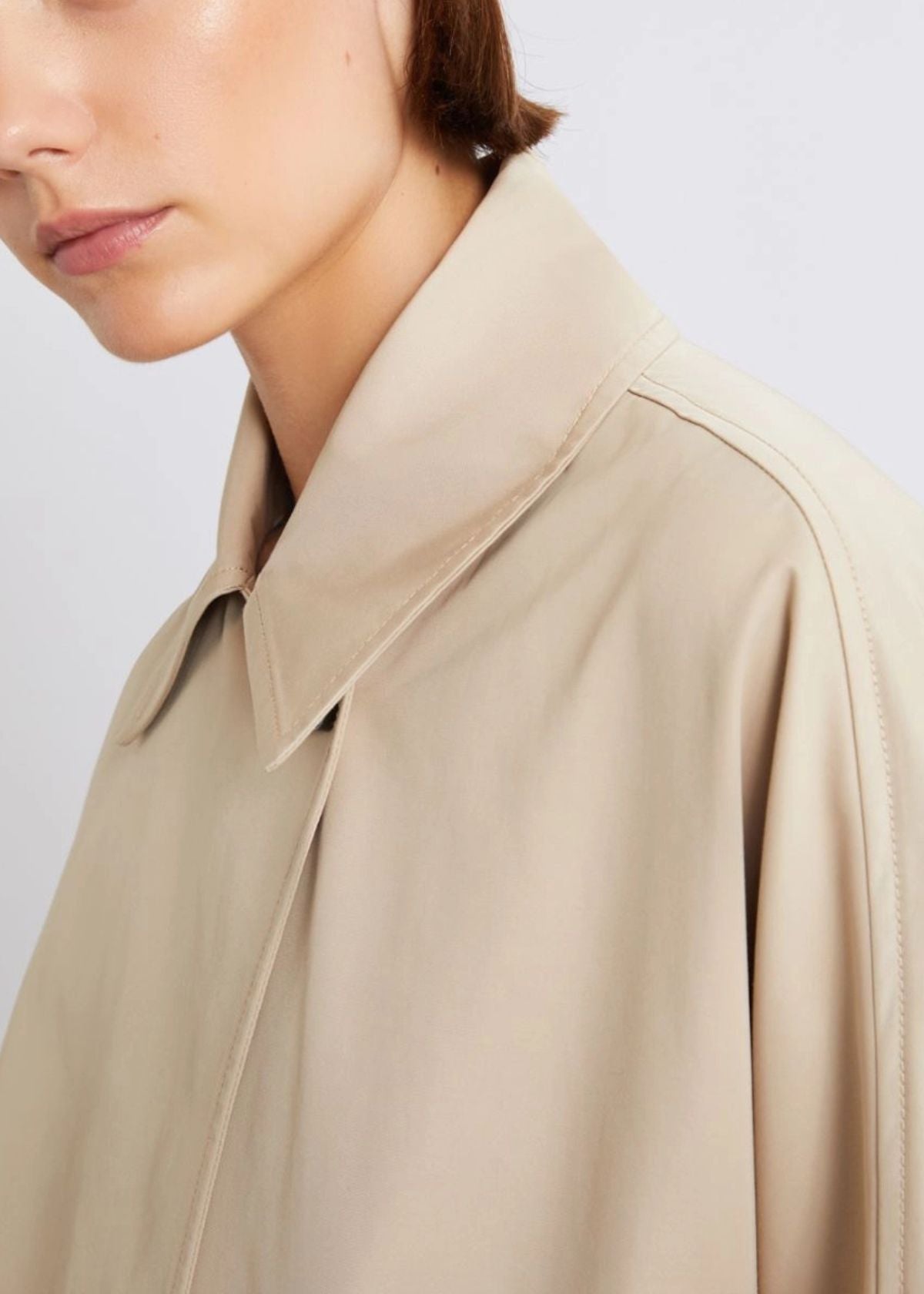 MARELLA Oversized Trench Coat - Natural