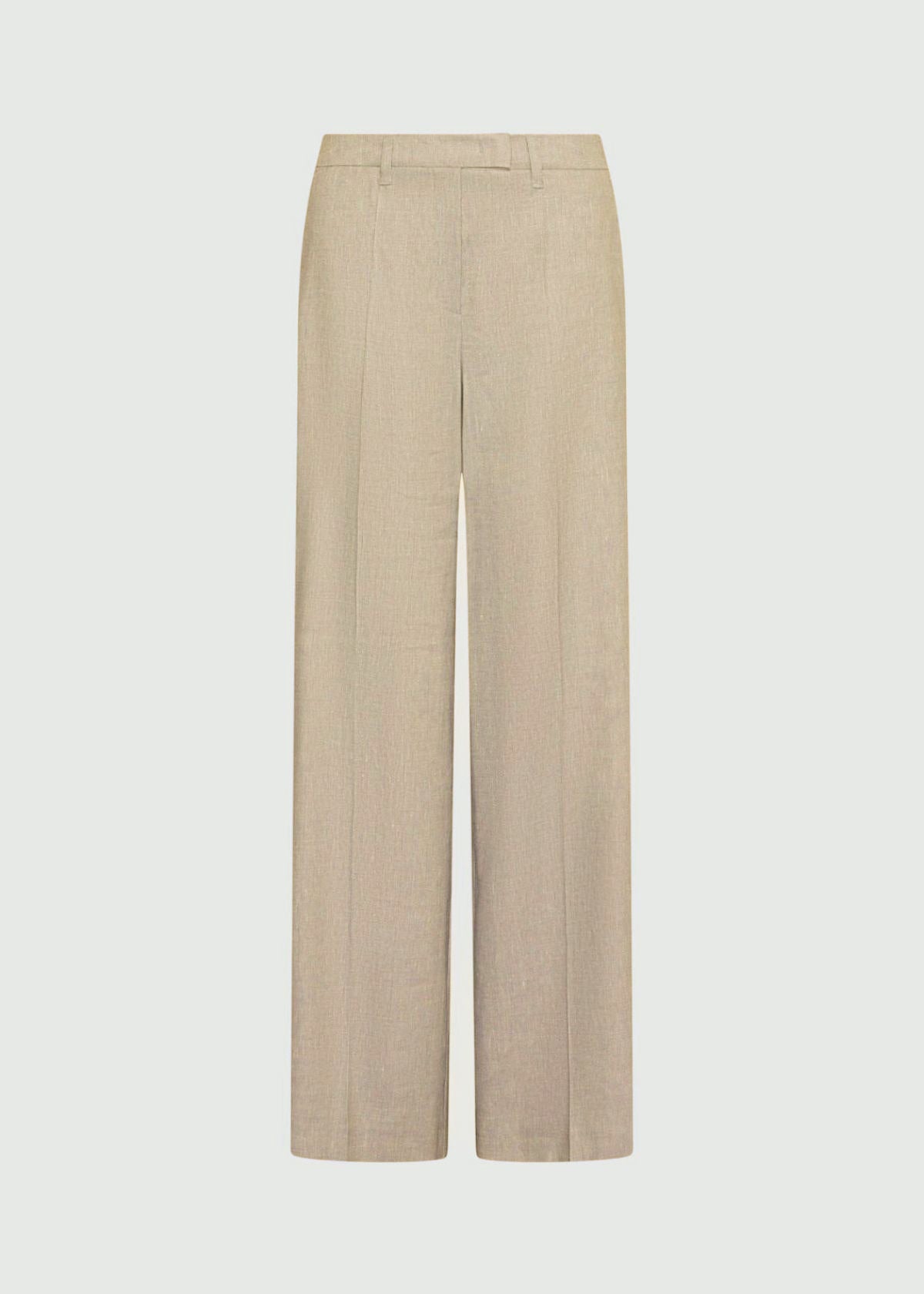 MARELLA Herringbone Palazzo Pant - Sand