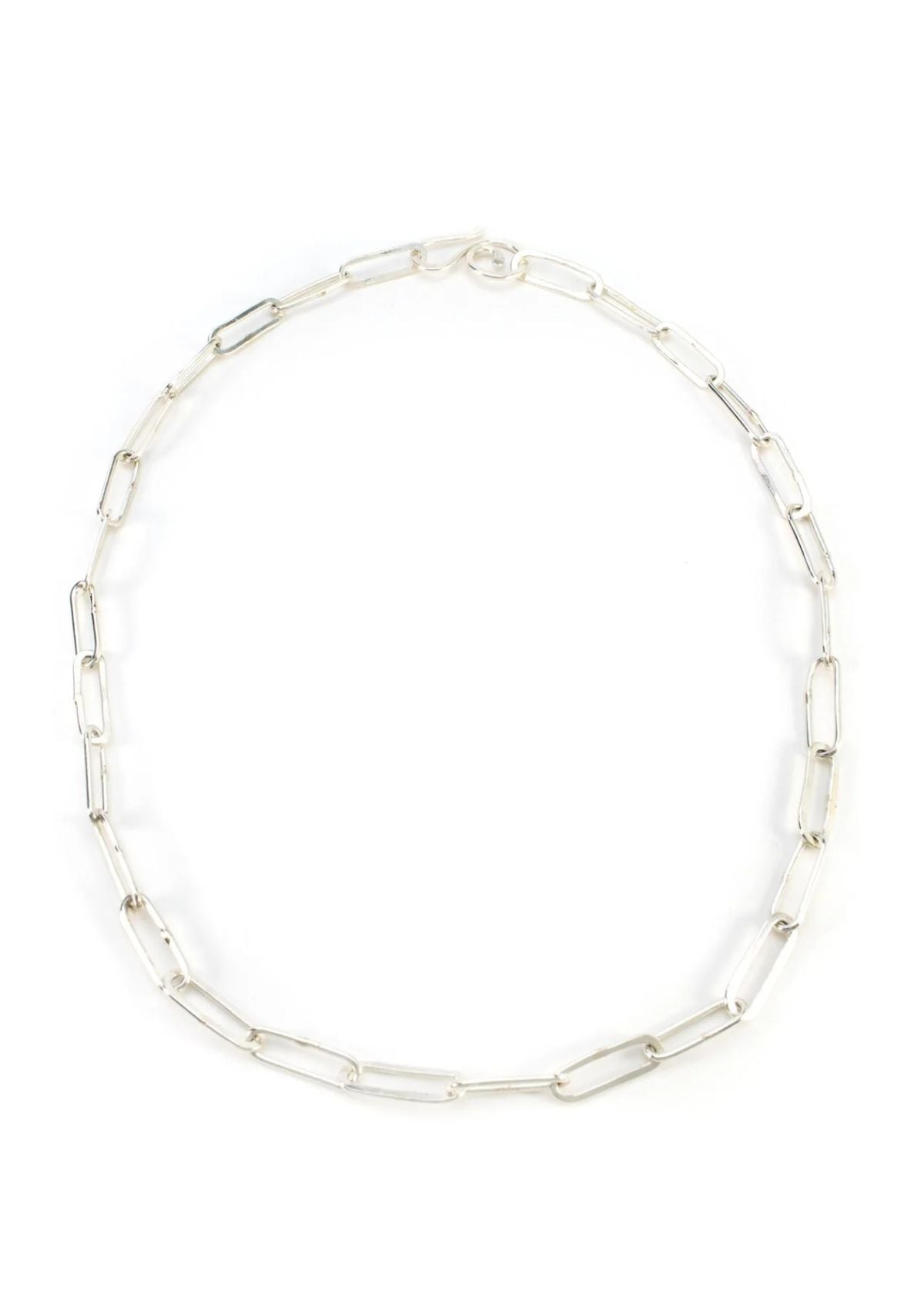 MARGARET ELLIS Long Link Chain - Sterling Silver