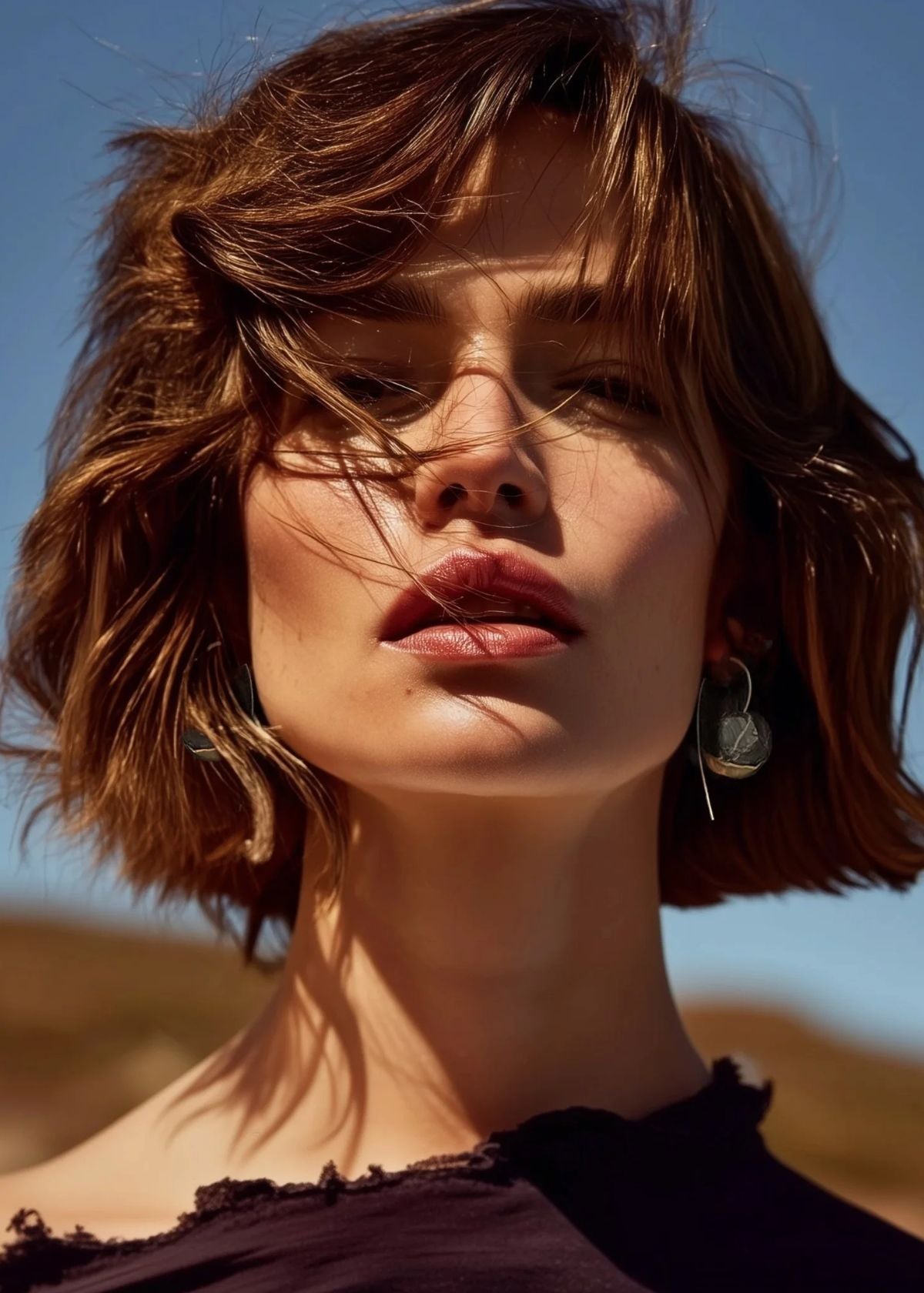 MARGARET ELLIS Tourmaline Lamina Earring