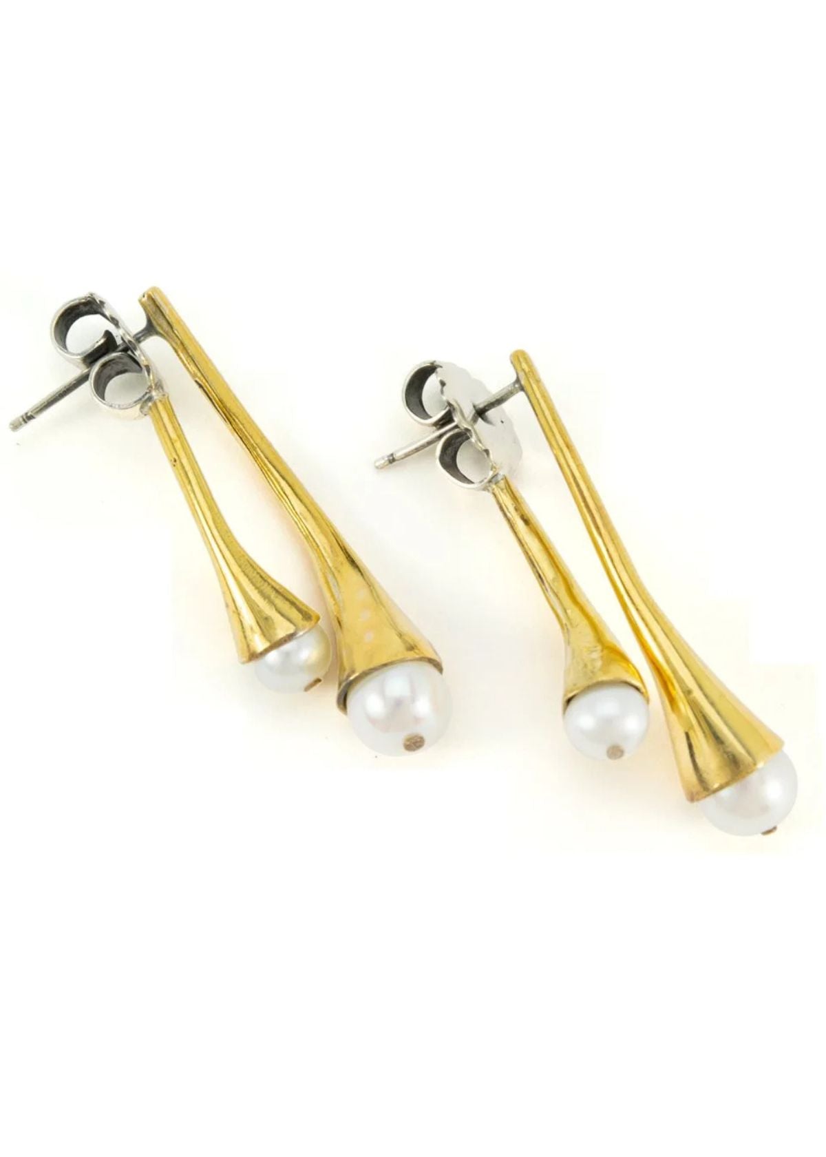 MARGARET ELLIS Calla Pearl Jacket Earring