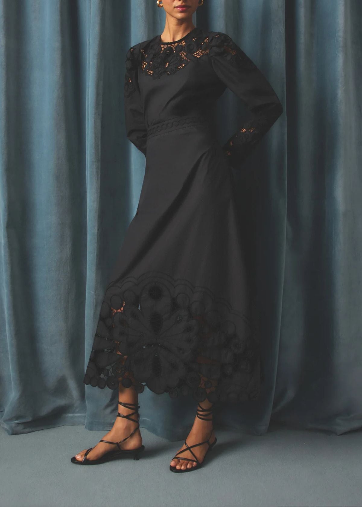 MARIE OLIVER Dori Top - Black