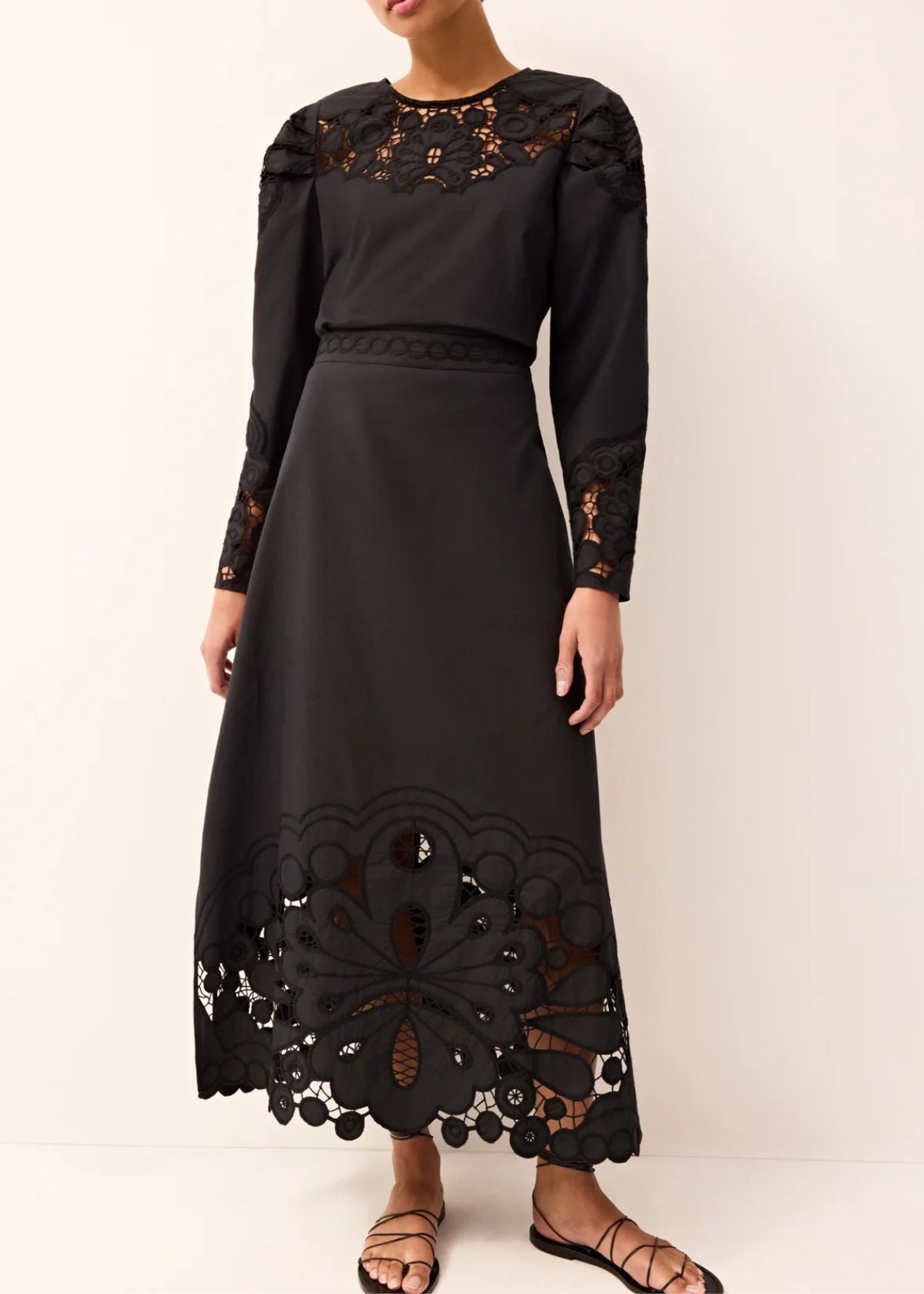 MARIE OLIVER Dori Top - Black