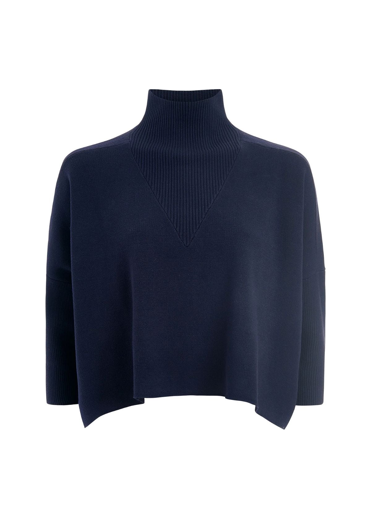 MARIE OLIVER Claudie Popover Sweater - Navy