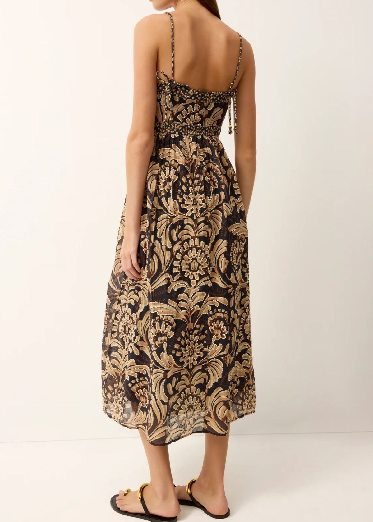 MARIE OLIVER Seana Midi Dress - Tropez