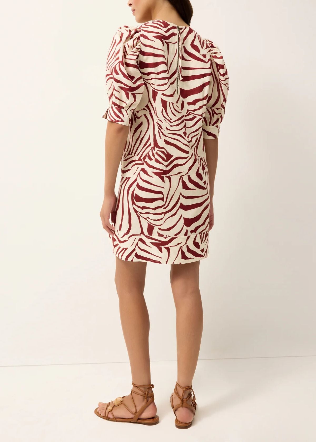 MARIE OLIVER Ola Mini Dress - Lionfish
