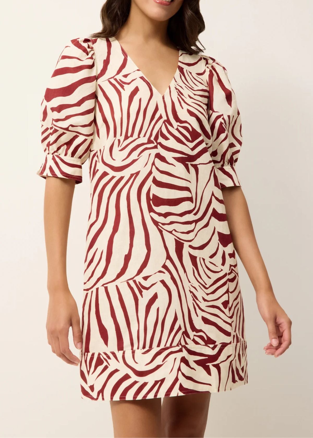 MARIE OLIVER Ola Mini Dress - Lionfish