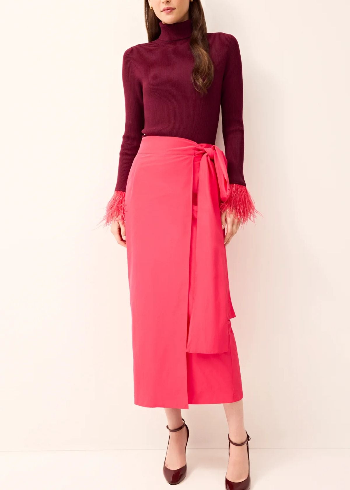 MARIE OLIVER Tucker Top - Port