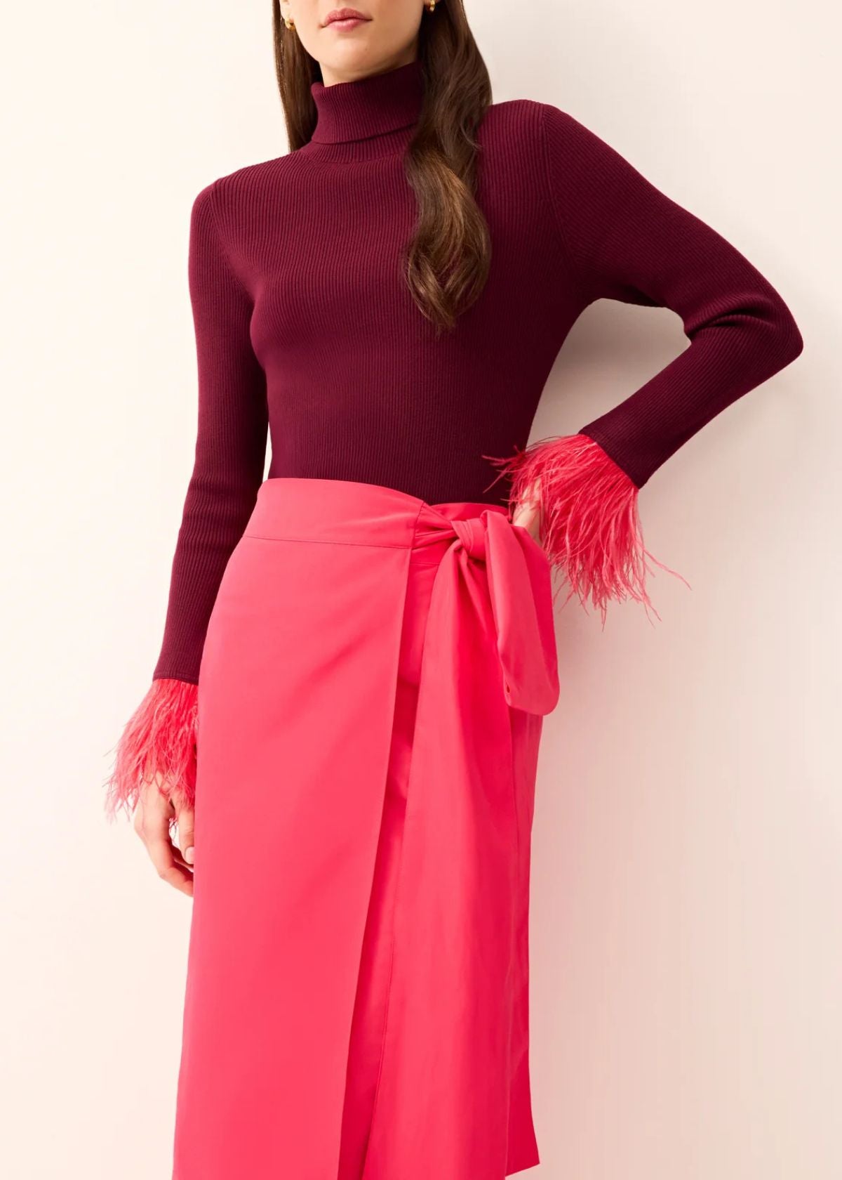 MARIE OLIVER Tucker Top - Port