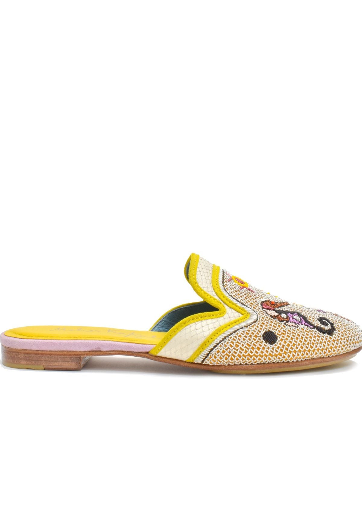 MEHER KAKALIA Hikkaduwa Slipper - Magma White/Lilac