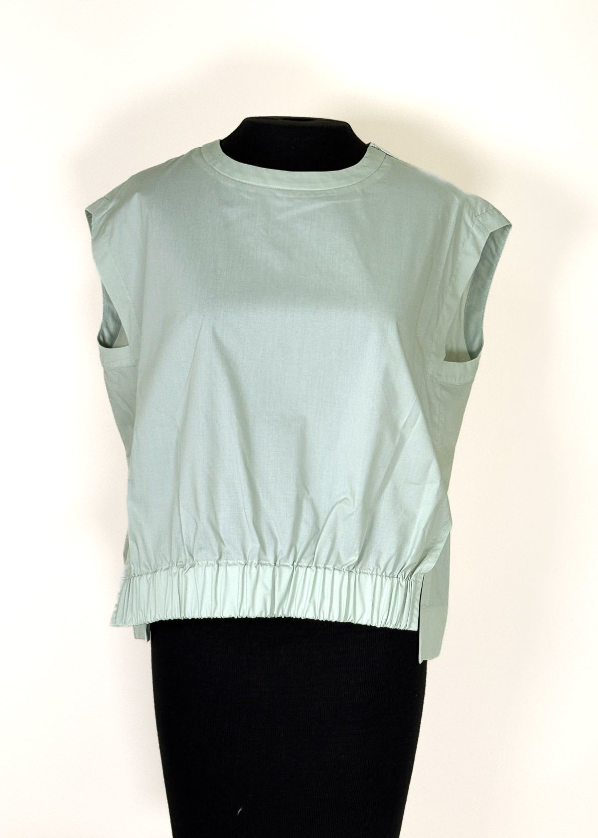 MEIMEIJ Elastic Waist Top - Mint