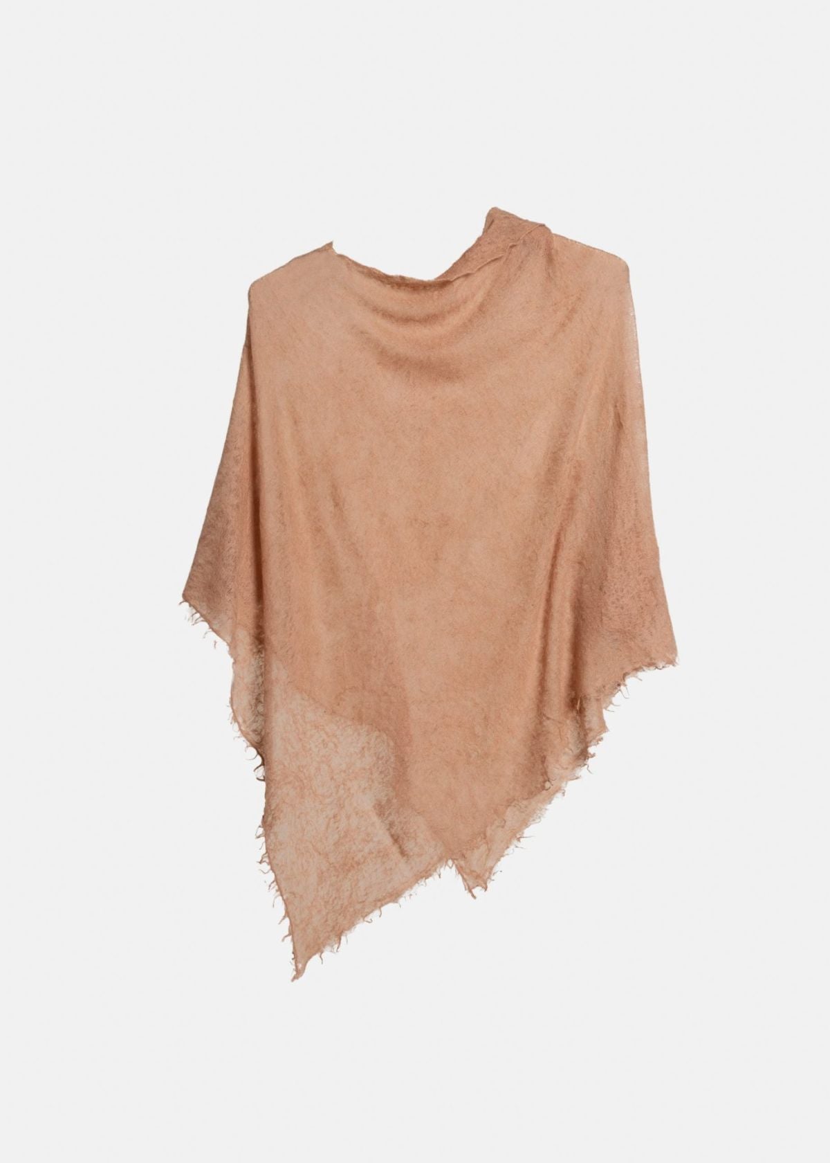 MIRROR IN THE SKY Semi Felted Poncho - Bulb