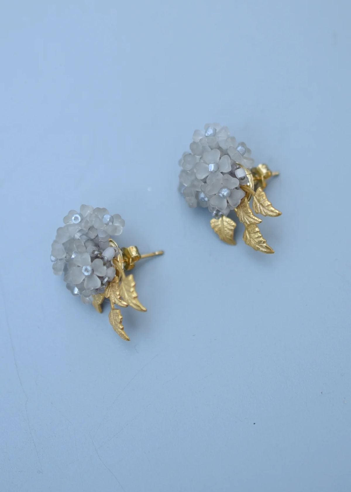 MONSHIRO Ajisai Petite Earring - Grey