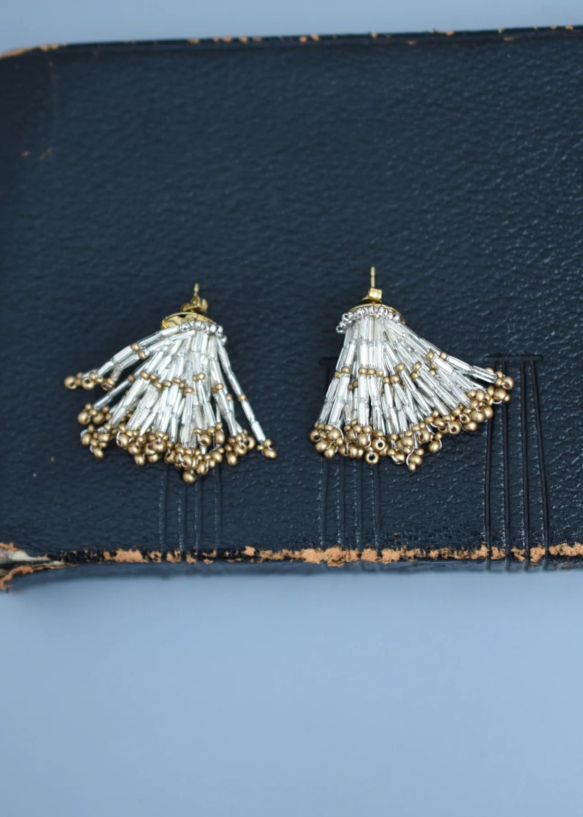 MONSHIRO Silver Grass Earring