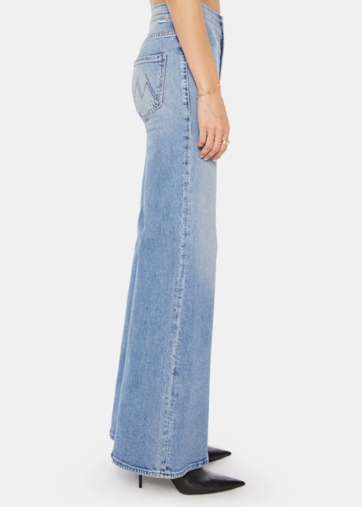 MOTHER The Tab Roller Skimp Jean - Fight For Your Right