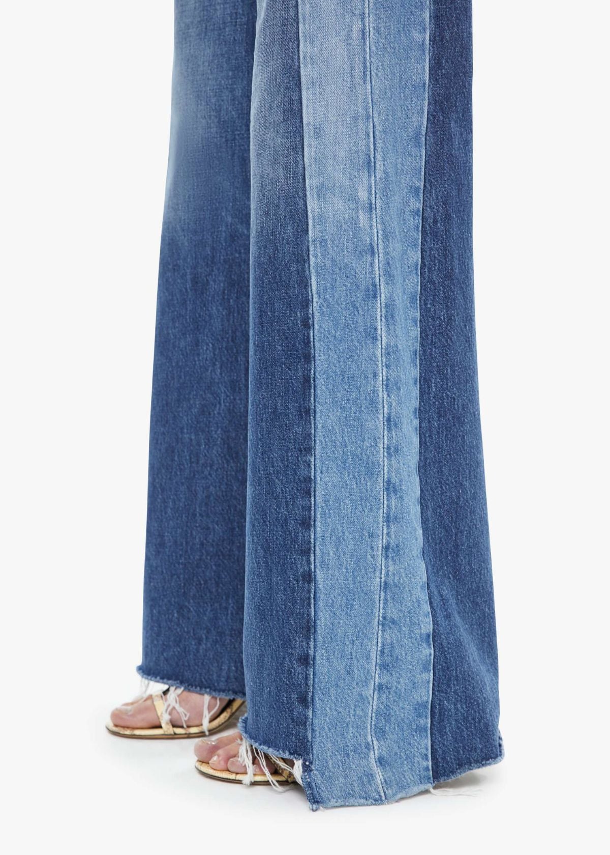 MOTHER The Tux Sidestepper Sneak Fray Jean - Double Take