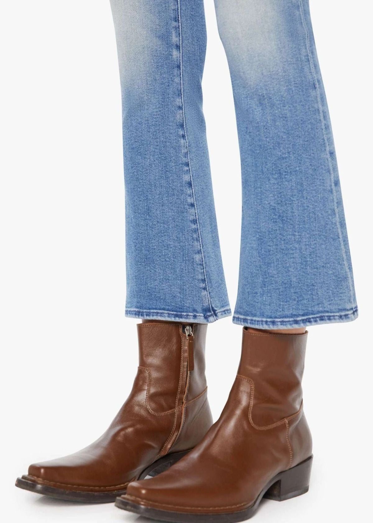 MOTHER The Patch Pocket Weekender Jean - Poppin' Wheelies