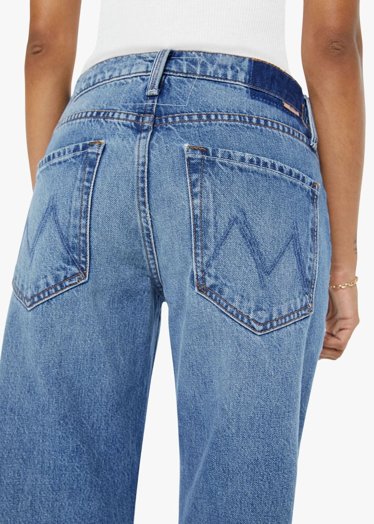 MOTHER Lil Reifler Jean - Early Blue