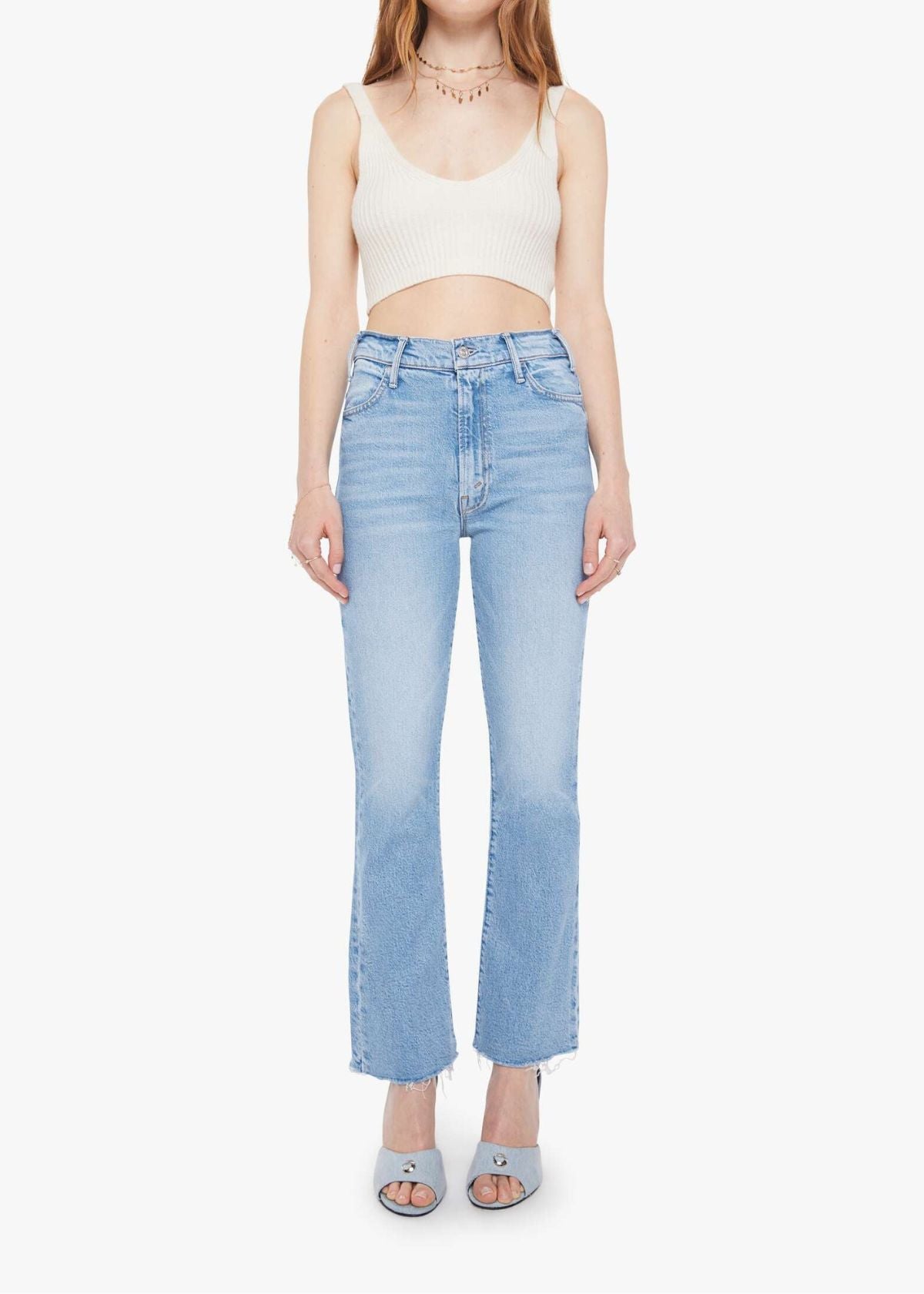 MOTHER The Hustler Ankle Fray - Sow Surreal