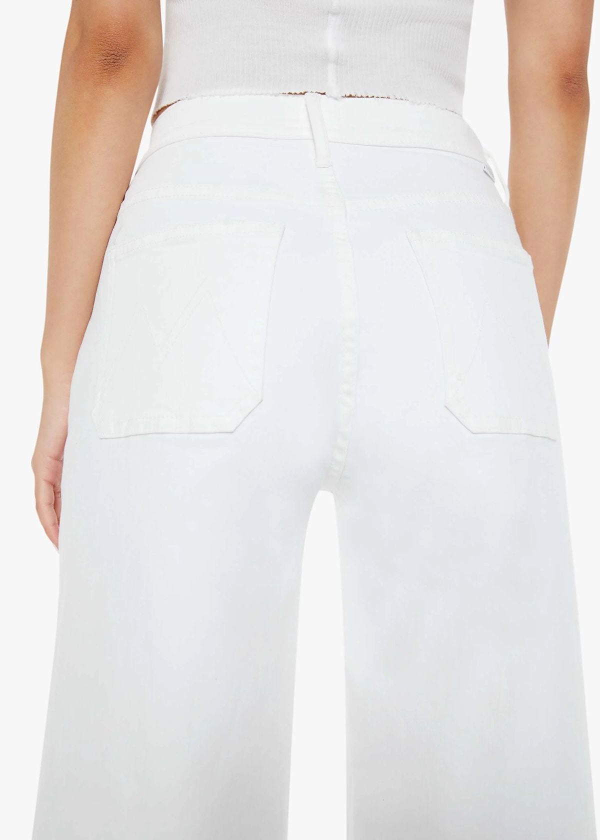 MOTHER Lil Patch Pocket Undercover Sneak Jean - Fairest of Them All