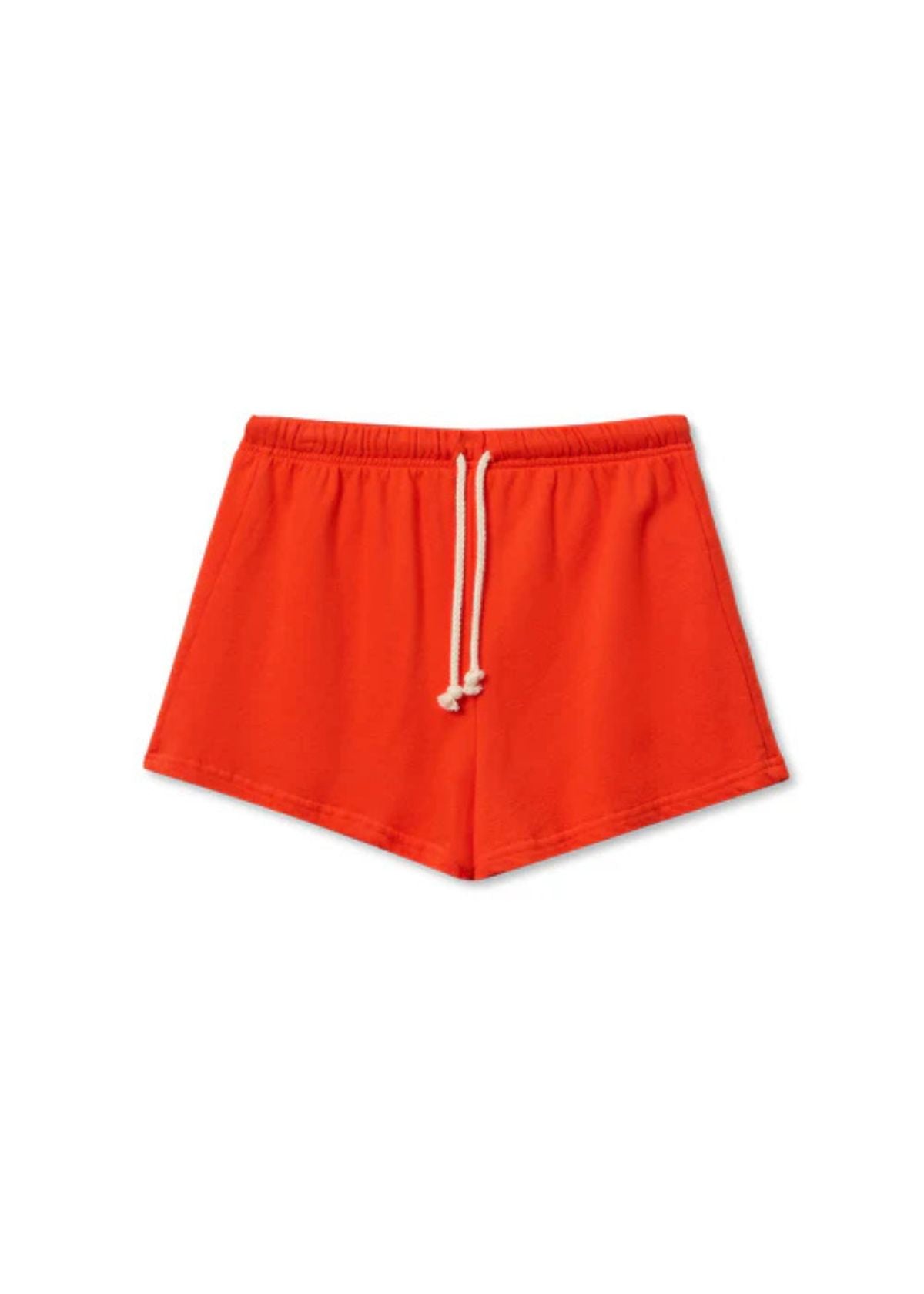 PERFECT WHITE TEE Layla French Terry Short - Tomato