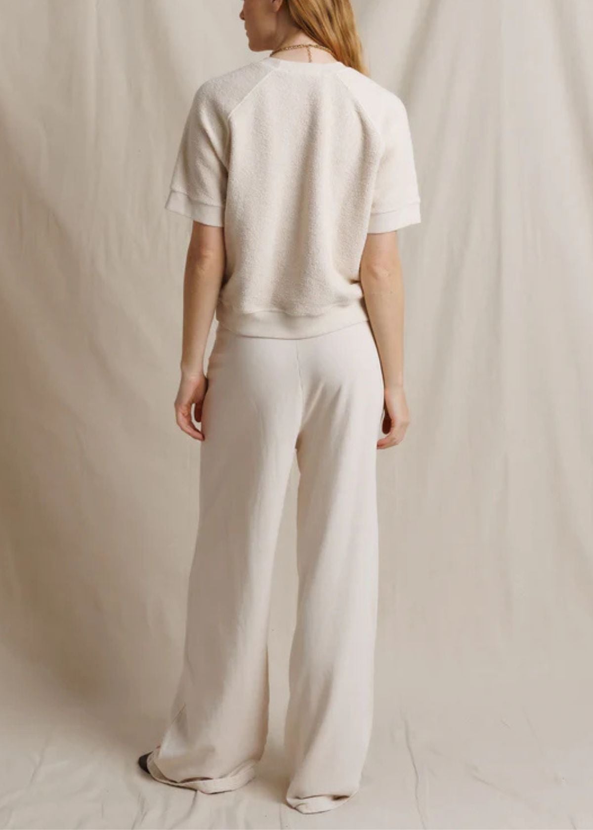PERFECT WHITE TEE Ziggy Short Sleeve Top - Sugar