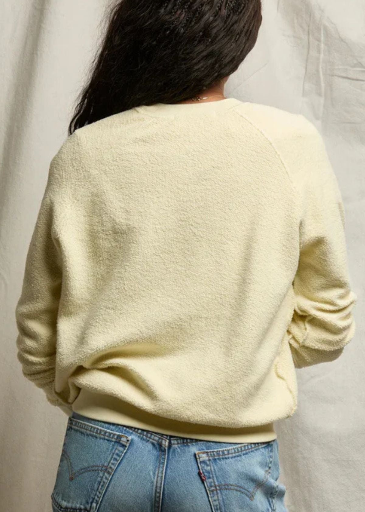 Perfect White Tee Ziggy Sweatshirt - Custard