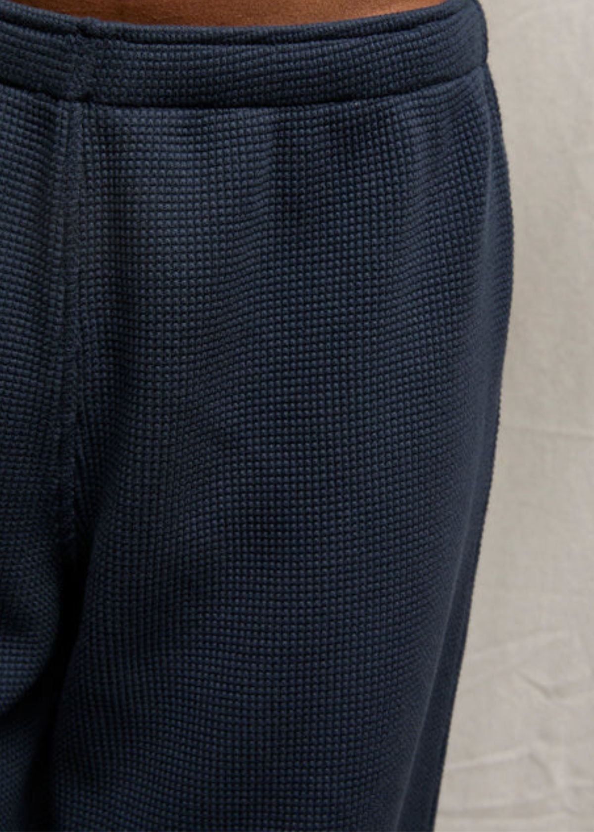 PERFECT WHITE TEE Shane Waffle Pant - Navy
