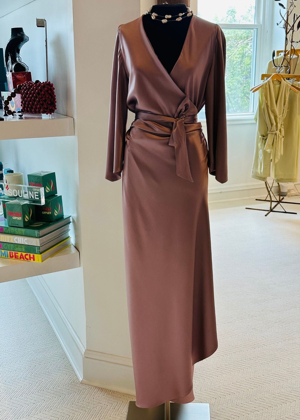 PETER COHEN Long Sleeve Two Layer Dress - Dawn PETER COHEN Long Sleeve Two Layer Dress - Dawn