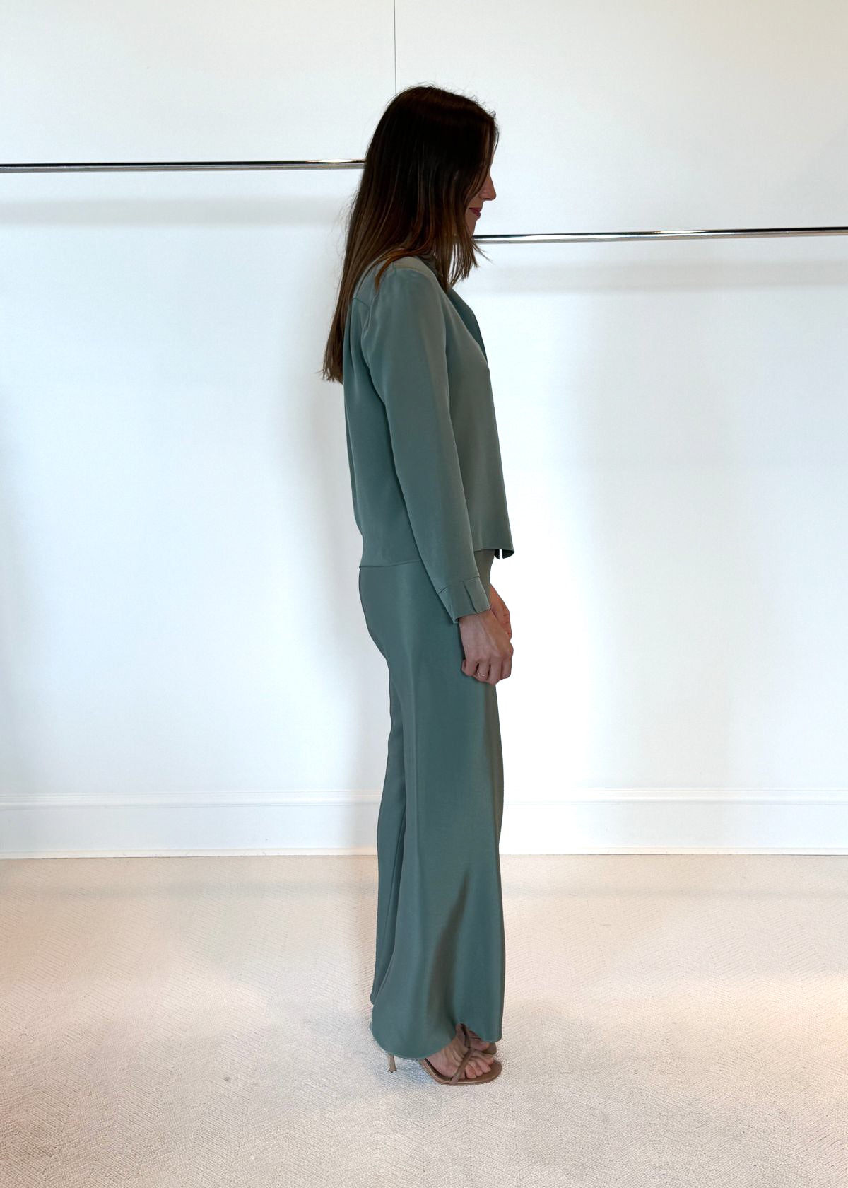 PETER COHEN Cuff Top - Jade