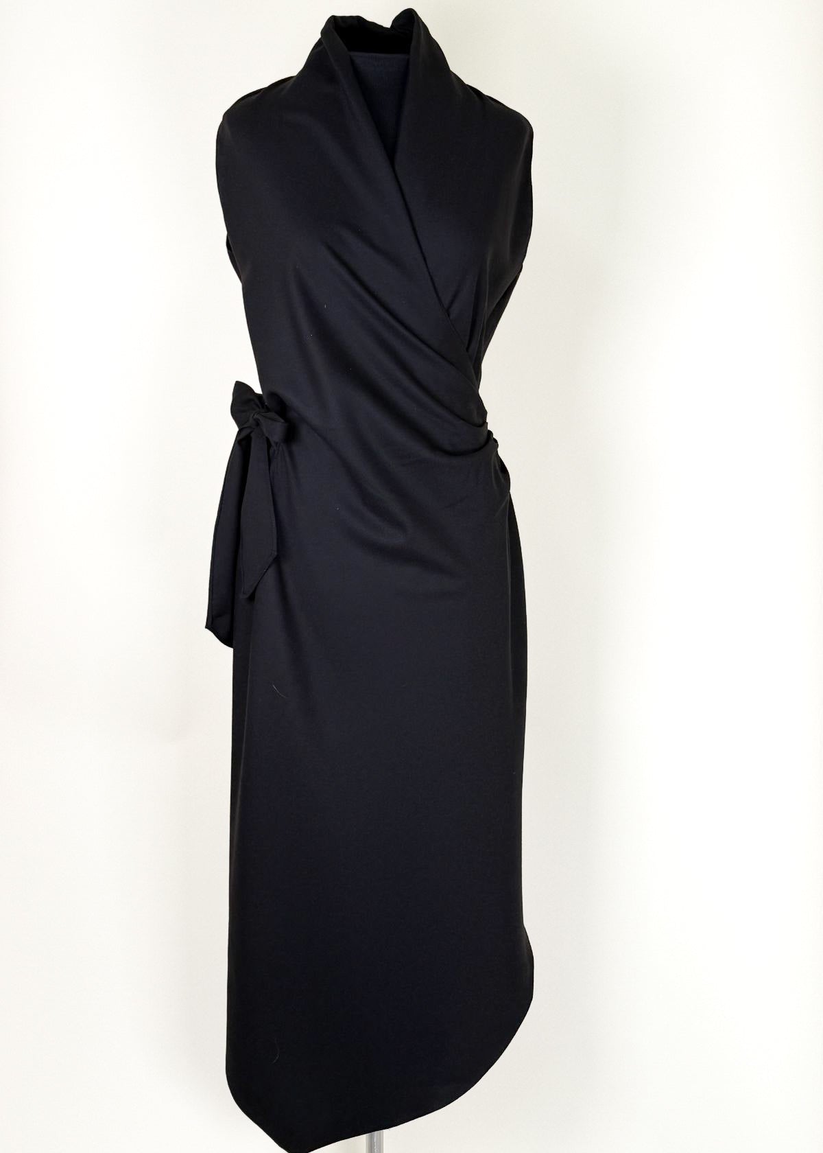 PETER COHEN Victor Virgin Wool Dress - Mahogany