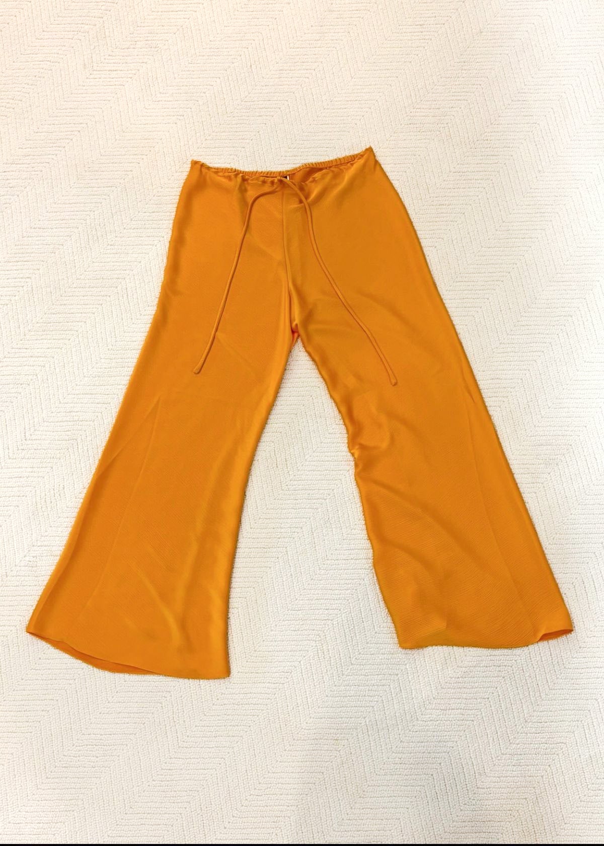 PETER COHEN Paris Plisse Parachute Pant - Zinnia