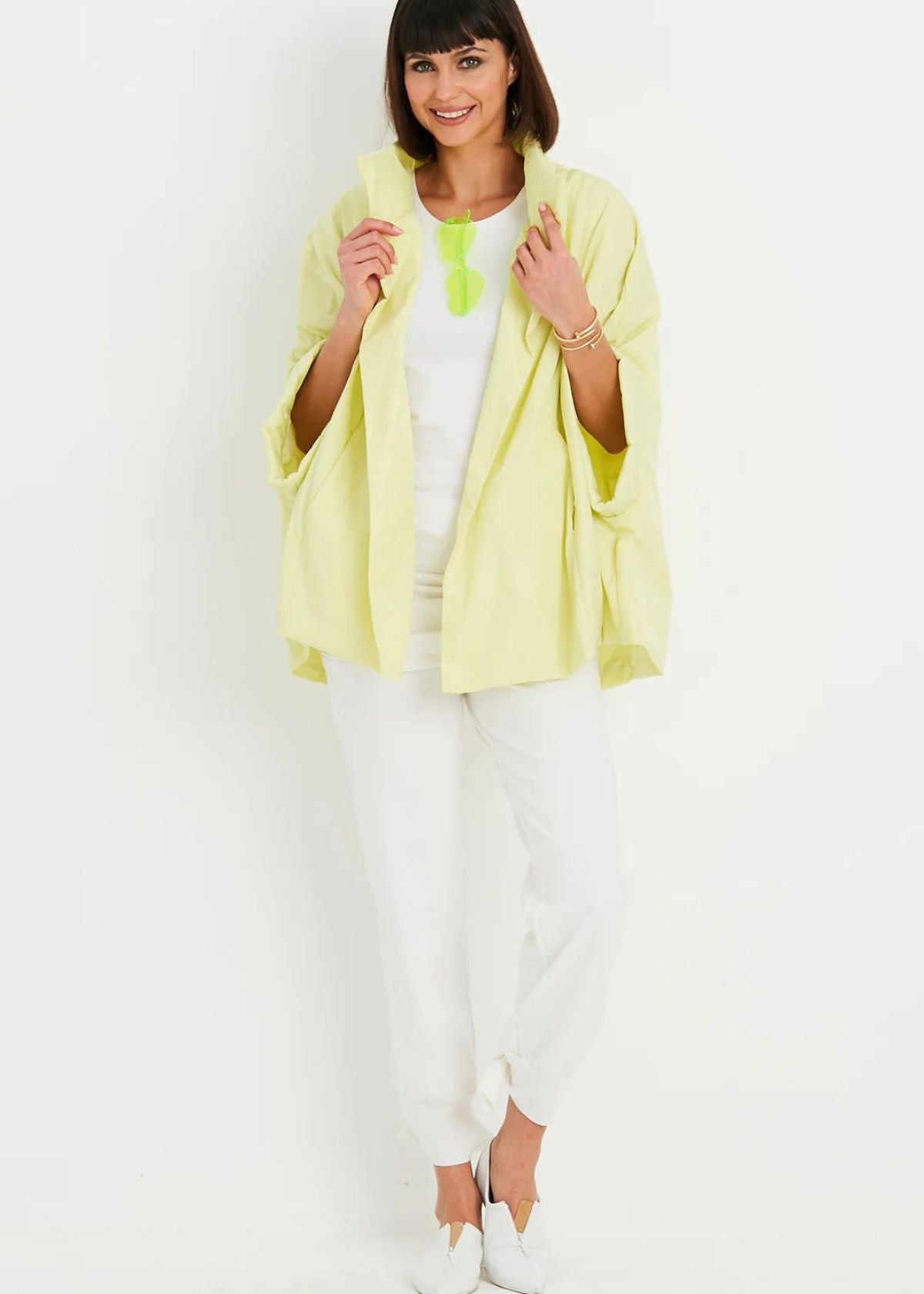 PLANET Chic Cape - Citron