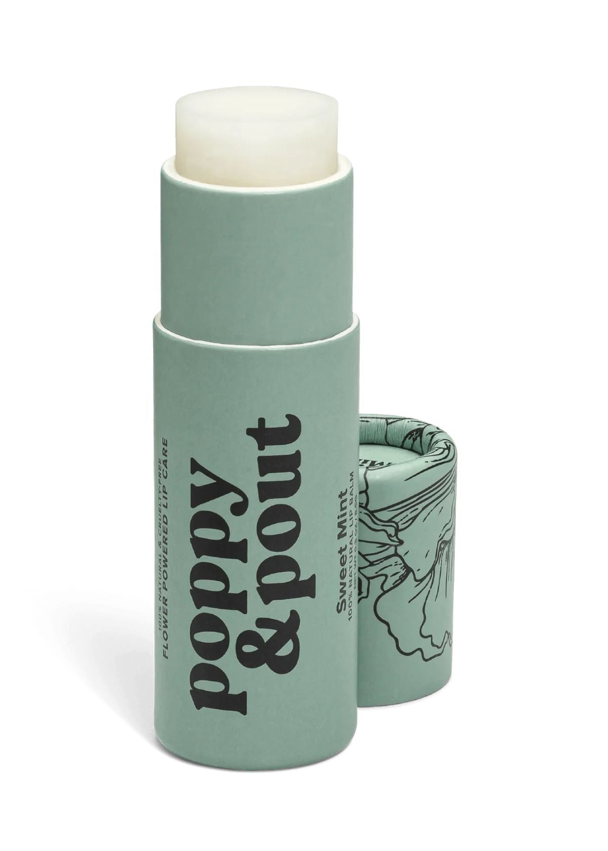 POPPY & POUT Lip Balm - Sweet Mint