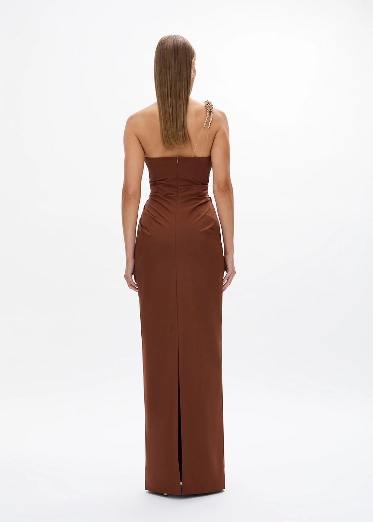 RACHEL GILBERT Antoinne Gown - Brown
