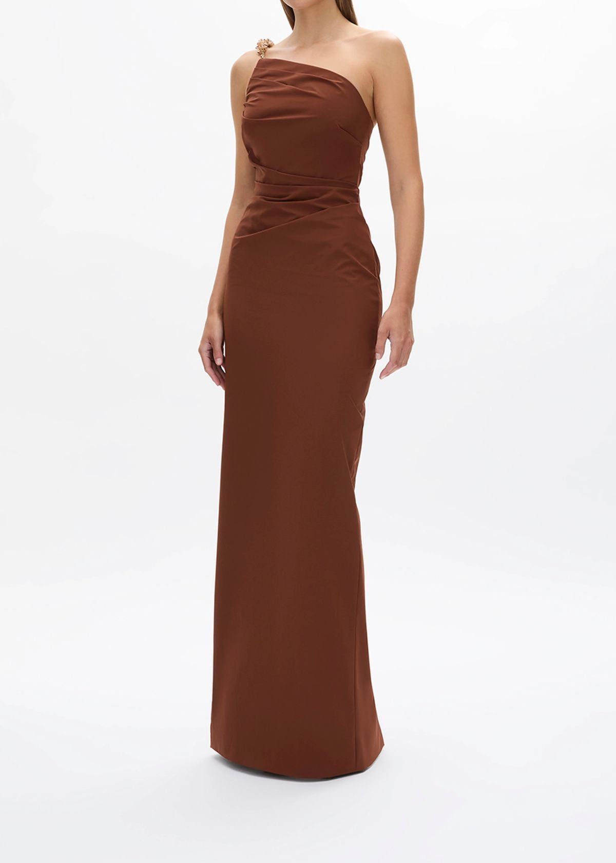 RACHEL GILBERT Antoinne Gown - Brown