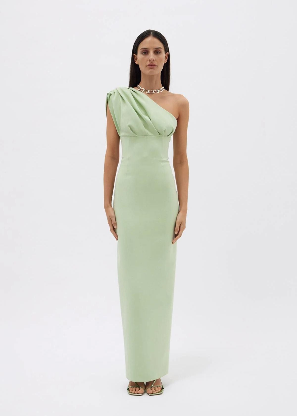 RACHEL GILBERT Winnie Gown - Seafoam