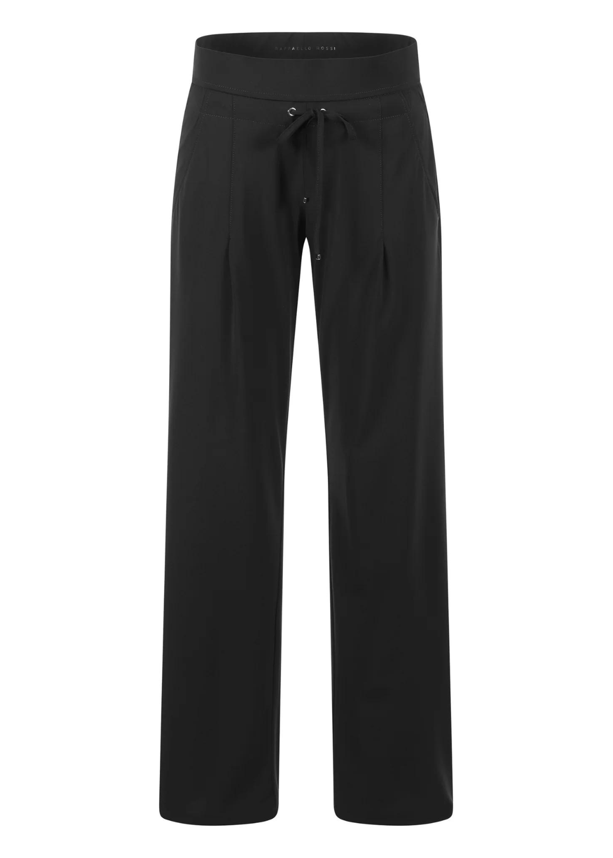 RAFFAELLO ROSSI Candice Straight Pant - Black