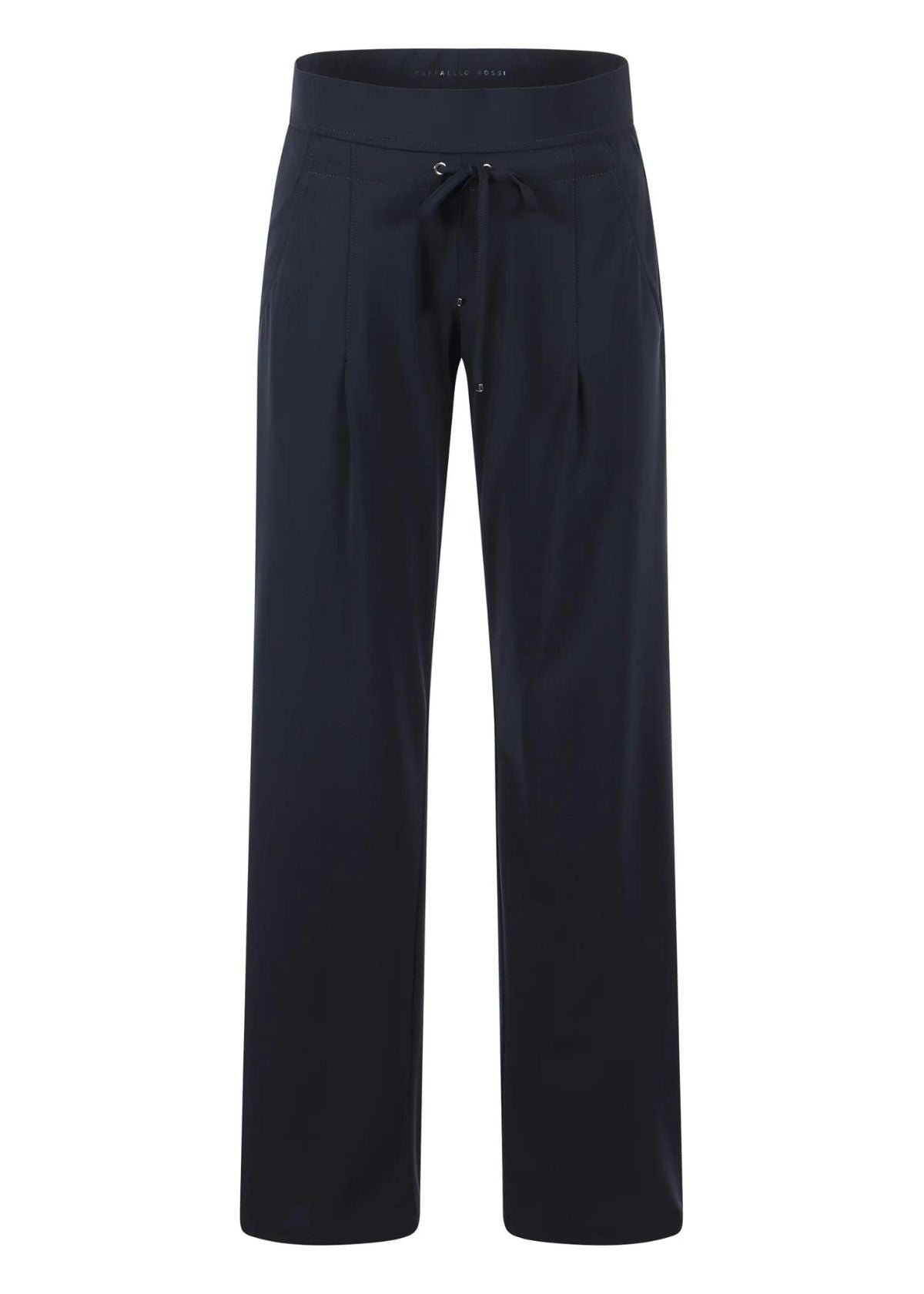 RAFFAELLO ROSSI Candice Straight Pant - Navy
