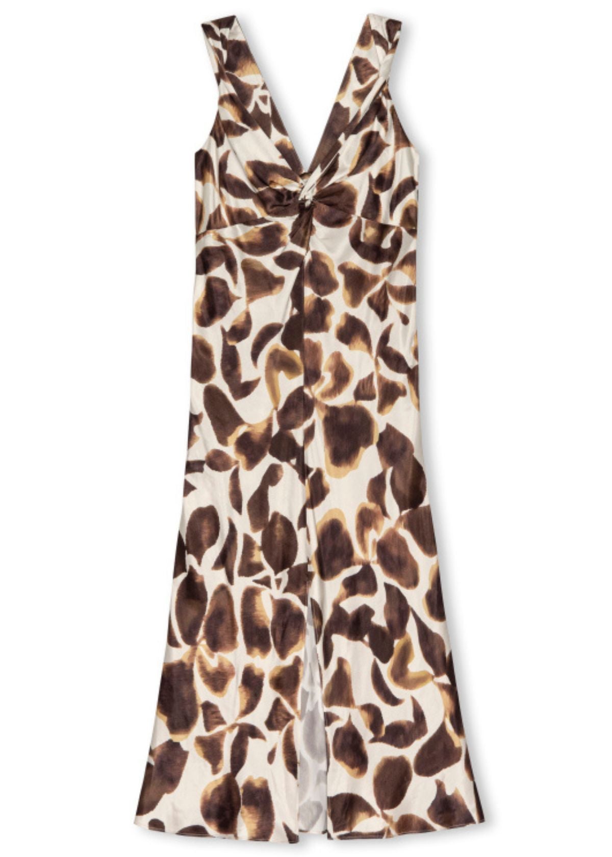RAILS Viviana Twist Midi Dress - Espresso Lily