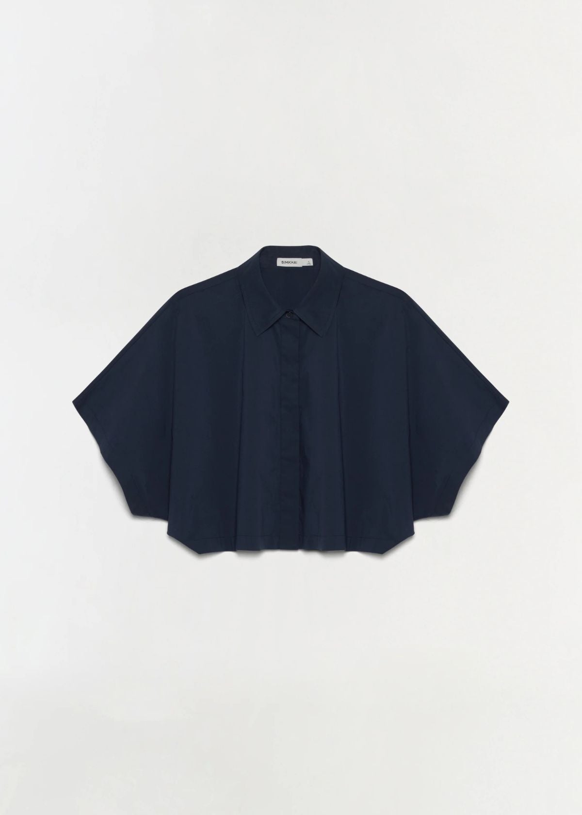 SIMKHAI Blair Short Sleeve Top - Mighnight